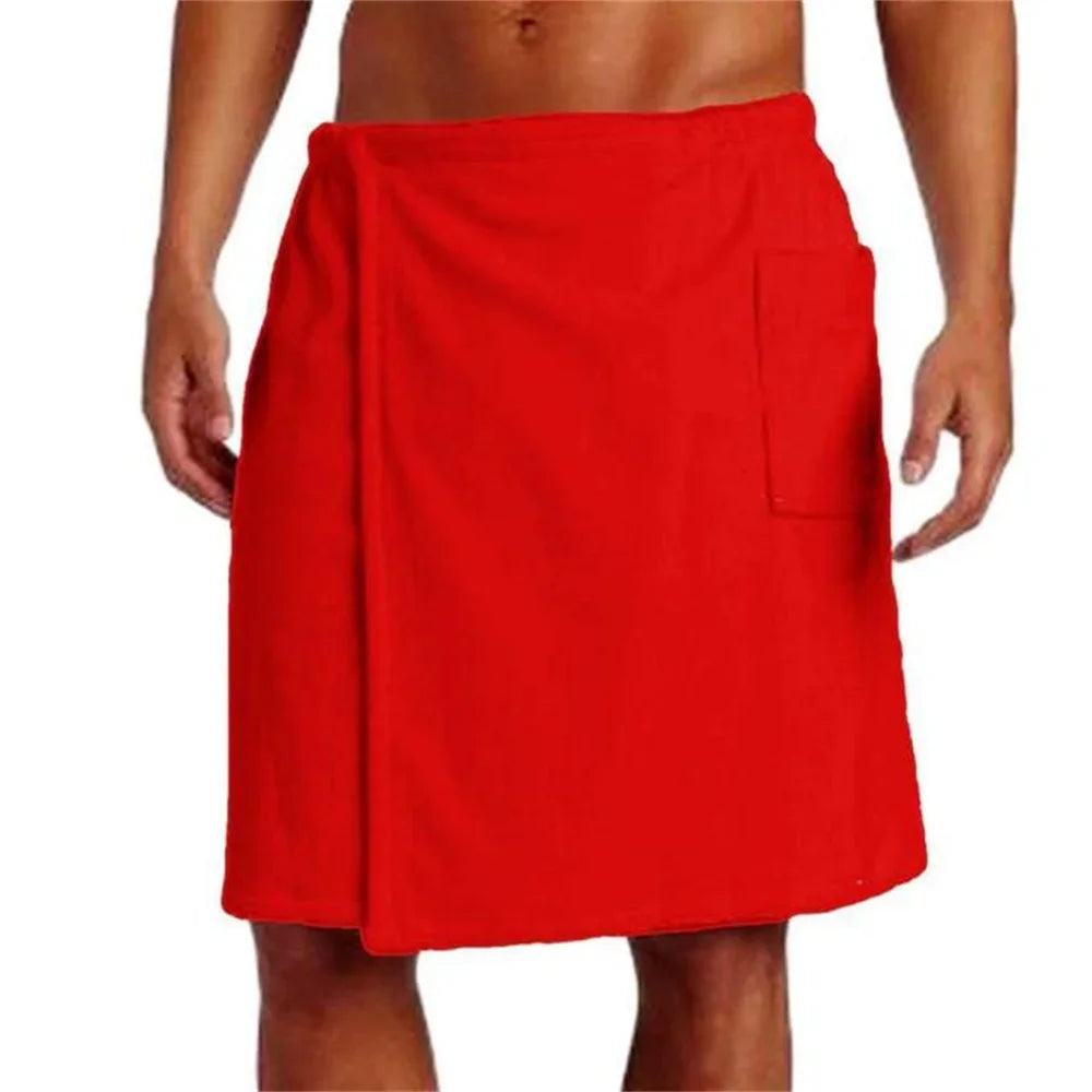 Soft Wearable Bath Towel with Pocket Bathrobes Shower Wrap Sauna Gym Swimming Holiday Spa Bath Beach Towel Toalla De Playa