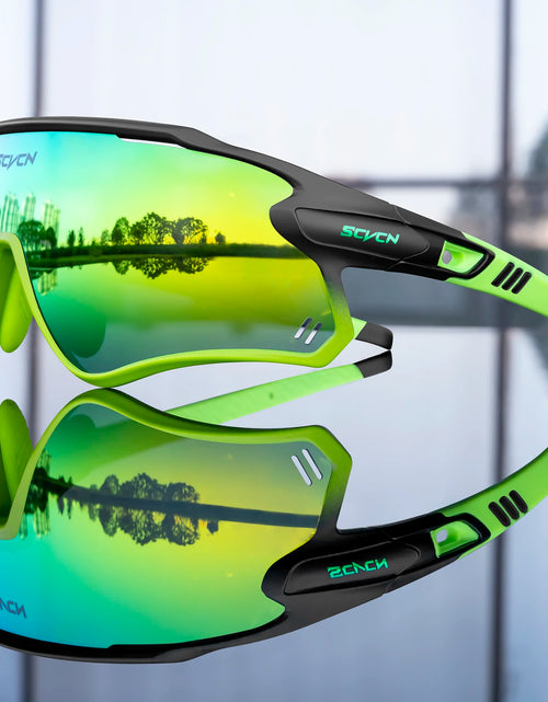 Load image into Gallery viewer, SCVCN Polarized Cycling Glasses MTB Riding Running Sunglasses UV400 Fishing Goggles Man Woman Bike Bicycle Eyewear
