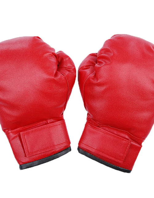 Load image into Gallery viewer, Adult Children Professional Boxing Training Glove Elastic Boxing Muay Thai Sanda Fighting Glove For Men And Women Kick PU Karate
