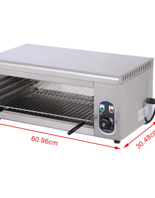 Bild in Galerie-Viewer laden, Käseschmelzer, elektrischer Käseschmelzer, 2000 W, Salamander, Broiler, BBQ, Grill, Arbeitsplatte
