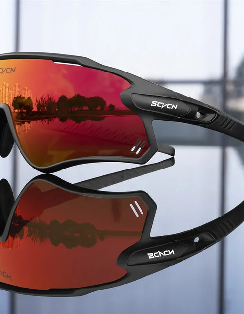 Load image into Gallery viewer, SCVCN Polarized Cycling Glasses MTB Riding Running Sunglasses UV400 Fishing Goggles Man Woman Bike Bicycle Eyewear
