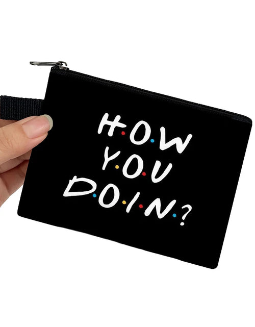 Load image into Gallery viewer, Friends Print Coin Purse CENTRAL PERK Small Wallets
