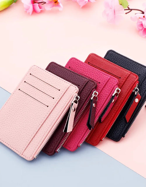 Load image into Gallery viewer, Men/Women Mini ID Card Wallet
