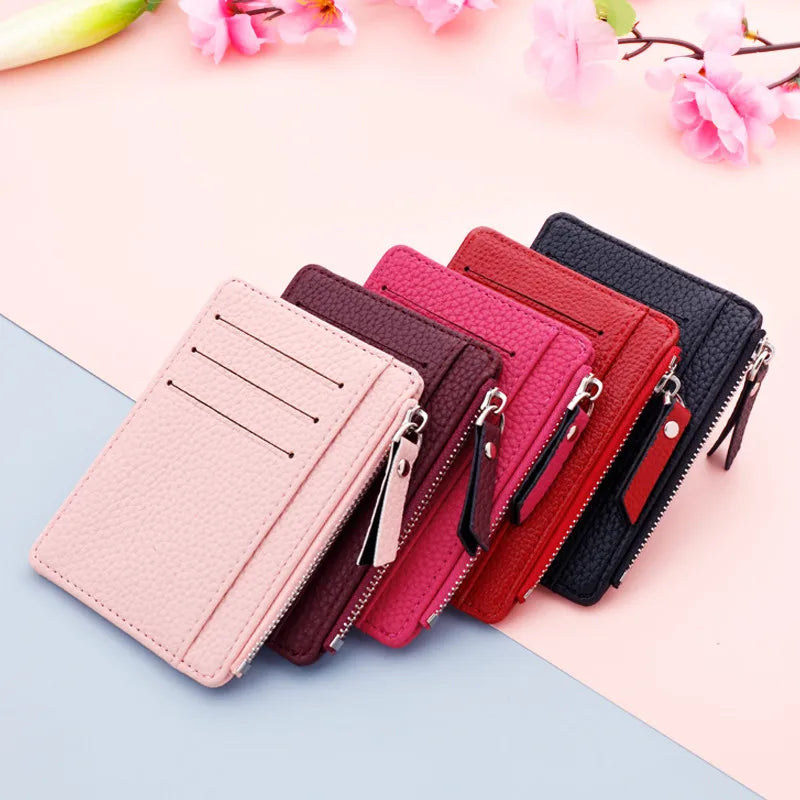 Men/Women Mini ID Card Wallet