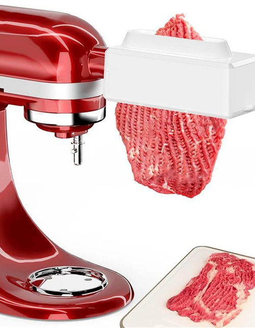 Load image into Gallery viewer, Meat Tenderizer for Kitchenaid Stand Mixer Stainless Steel Gears Meat Tenderizer Kitchen Poultry Tenderizers Black
