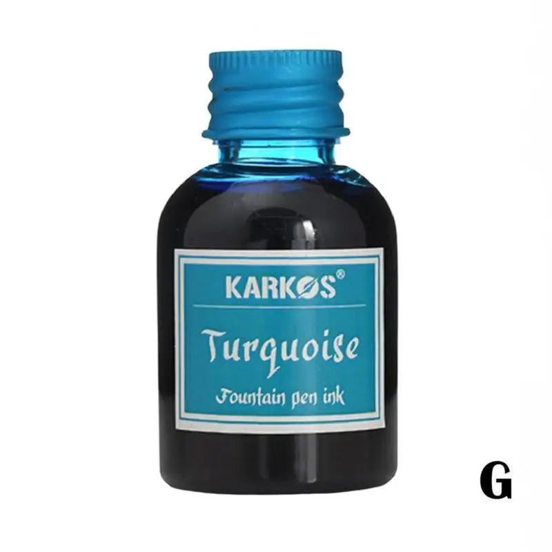 1 Bottle Pure Colorful 20/30/70ml Fountain Pen Ink Refilling Ink Stationery School High Quality Calligraphy Writing Fountain Ink