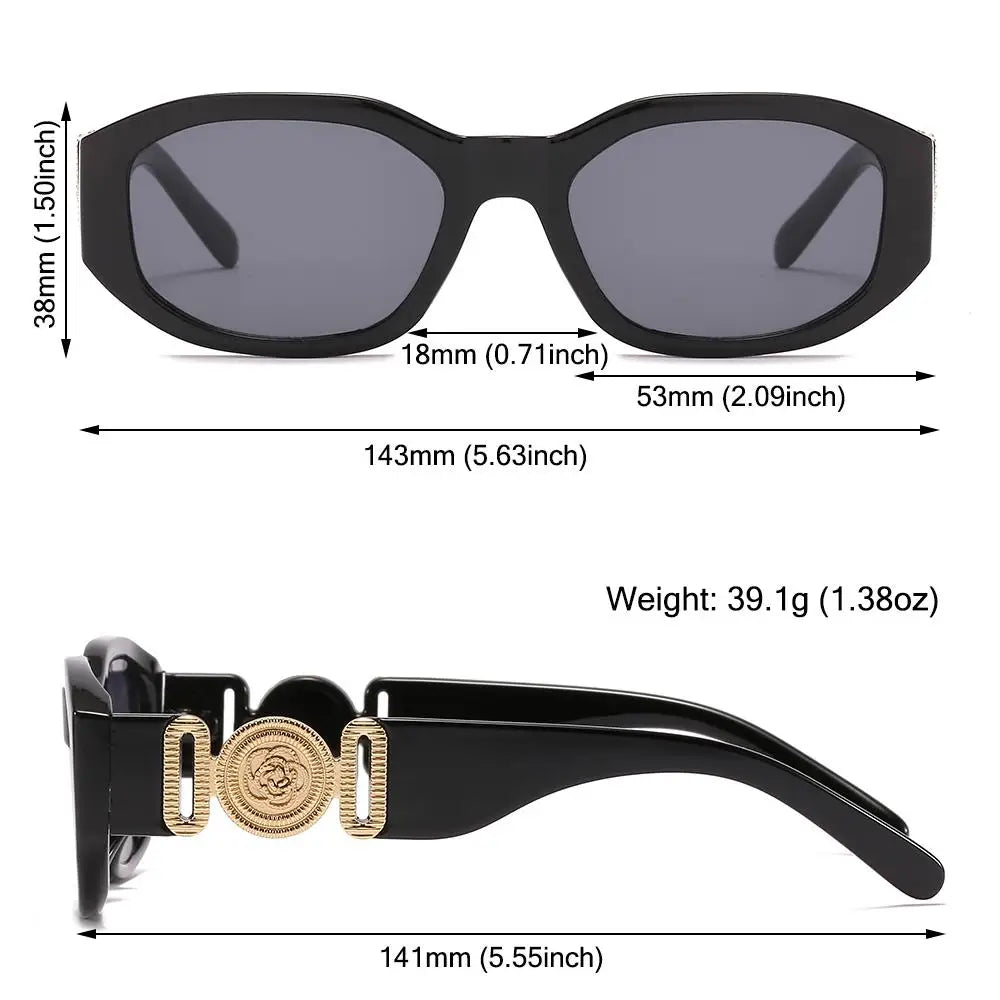 Universal Summer Sunglasses Outdoor Sunscreen Y2K Glasses for Men Women Scarf Anti-uv Riding Fishing Sun Glasses UV Protection