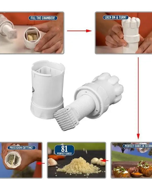 Load image into Gallery viewer, Multifunctional Garlic Master Kitchen Gadget Tool Garlic Chopper Wheel Garlic Mincer Roller Kitchen Aid Garlic Hand Crusher
