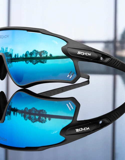 Load image into Gallery viewer, SCVCN Polarized Cycling Glasses MTB Riding Running Sunglasses UV400 Fishing Goggles Man Woman Bike Bicycle Eyewear
