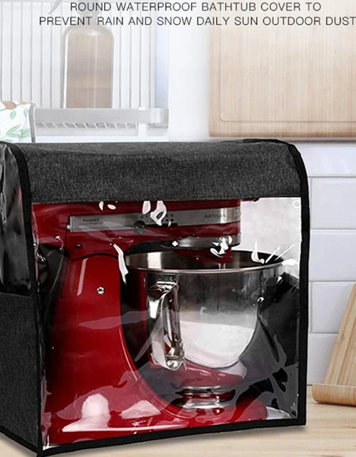 Load image into Gallery viewer, Dust Stand Mixer Cover for Kitchenaid Storage Pocket Oxford Stain Resistant Cover Kitchen Aid Blender Dust Cap Accessories
