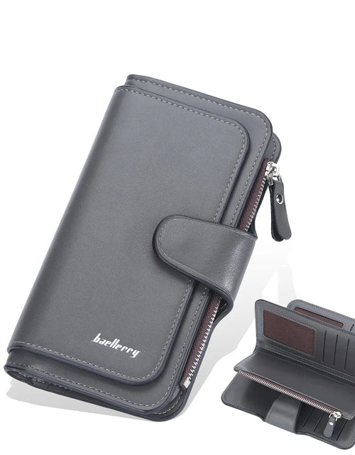 Load image into Gallery viewer, Large Capacity Women Long Leather Wallet
