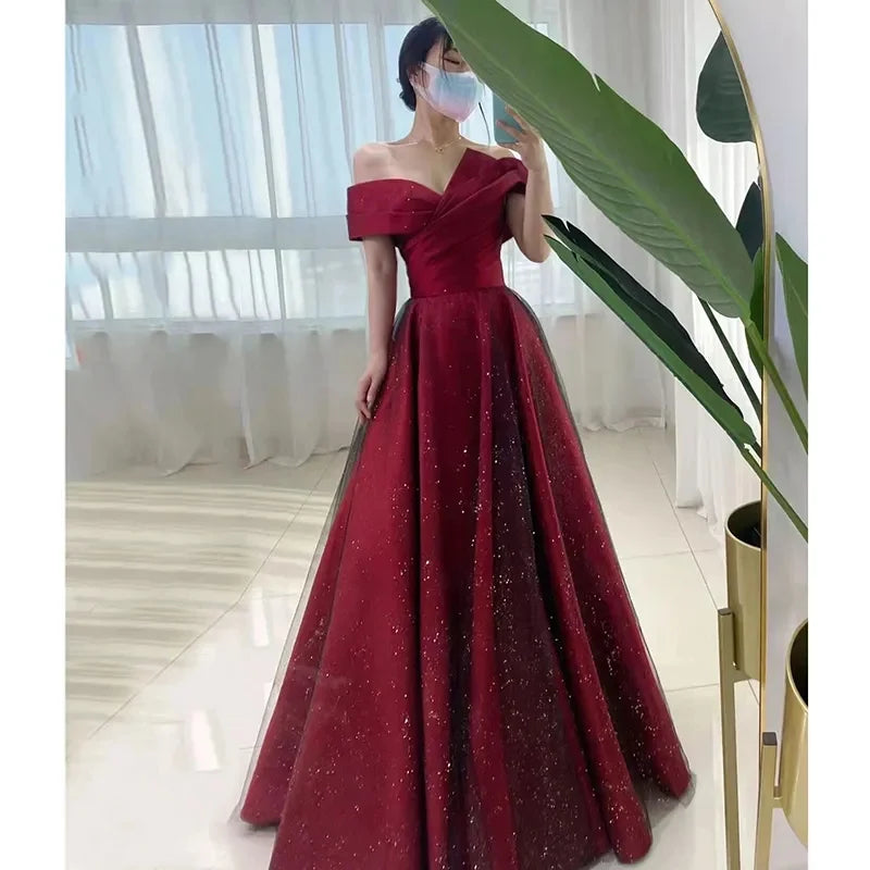 Vestido de satén para mujer