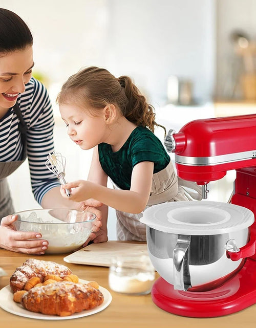 Load image into Gallery viewer, 7 Quart Stainless Steel Mixer Bowl For Kitchenaid Stand Mixers,For Kitchenaid Mixer Accessories,For Kitchenaid Bowl
