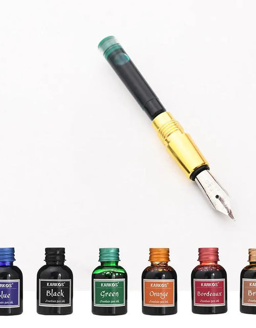 Load image into Gallery viewer, 1 Bottle Pure Colorful 20/30/70ml Fountain Pen Ink Refilling Ink Stationery School High Quality Calligraphy Writing Fountain Ink
