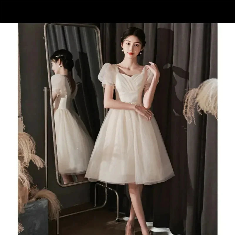 Vestido de satén para mujer