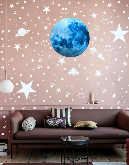 Load image into Gallery viewer, New Luminous Moon Stars Wall Stickers for Kids Room Home Decoration Wall Decals Glow in the Dark Bedroom Ceiling Decor Decals
