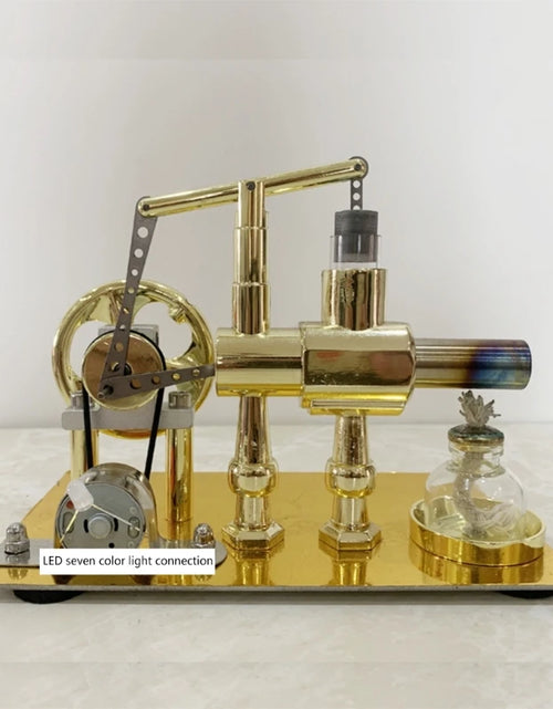 Load image into Gallery viewer, Hot Air Stirling Engine Motor Model Metal Stirling Engine Teaching Aids for Kid 96BA
