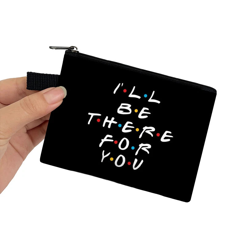Friends Print Coin Purse CENTRAL PERK Small Wallets