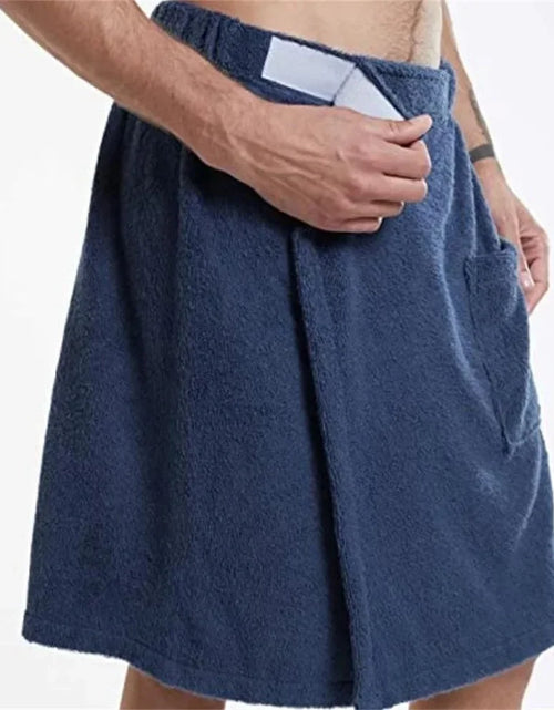 Load image into Gallery viewer, Soft Wearable Bath Towel with Pocket Bathrobes Shower Wrap Sauna Gym Swimming Holiday Spa Bath Beach Towel Toalla De Playa
