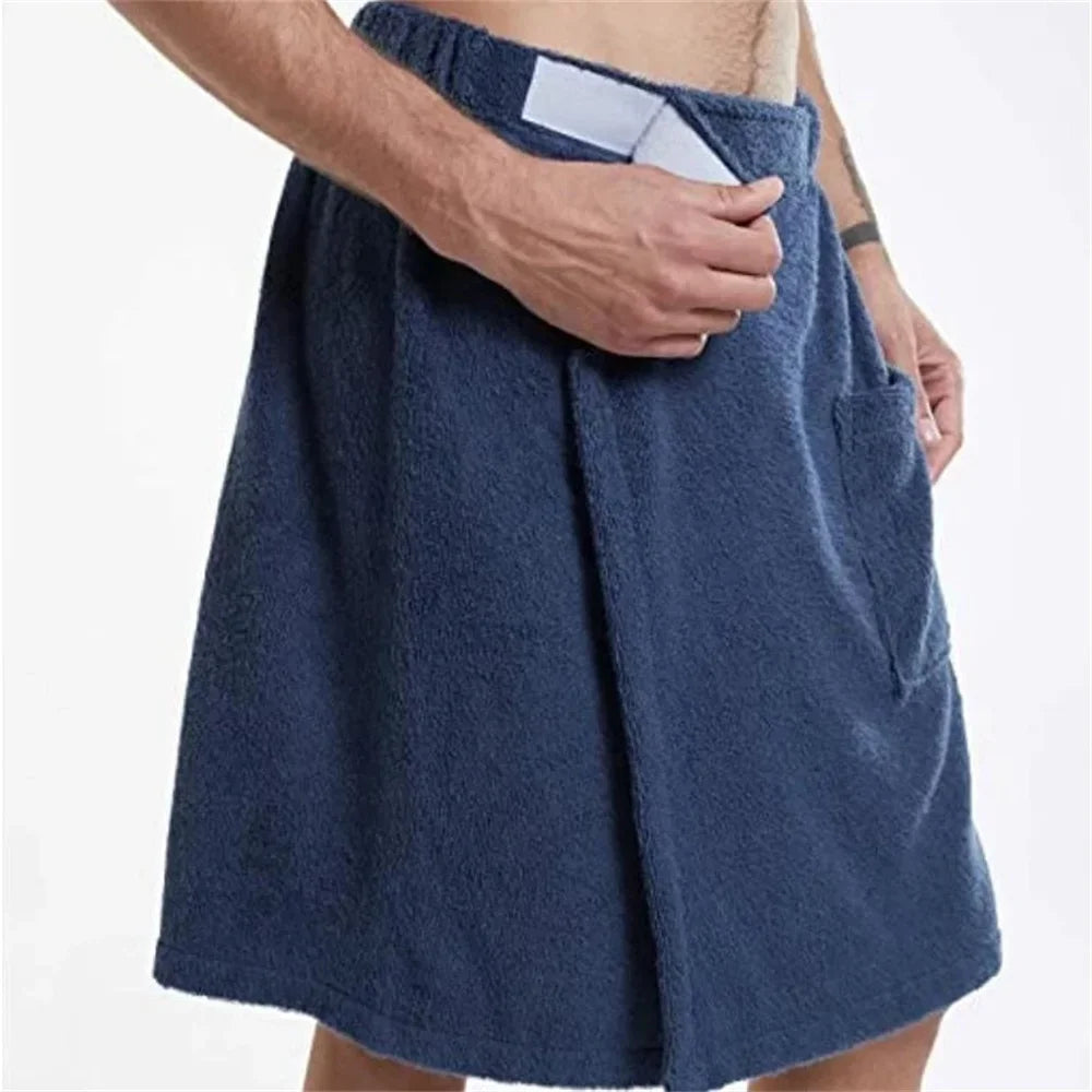 Soft Wearable Bath Towel with Pocket Bathrobes Shower Wrap Sauna Gym Swimming Holiday Spa Bath Beach Towel Toalla De Playa