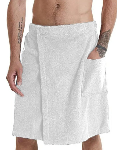 Load image into Gallery viewer, Soft Wearable Bath Towel with Pocket Bathrobes Shower Wrap Sauna Gym Swimming Holiday Spa Bath Beach Towel Toalla De Playa
