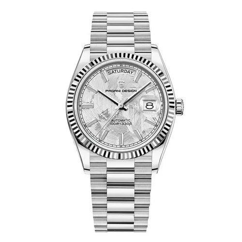 Load image into Gallery viewer, Pagani Design New Week Calendar Type watch for men Sapphire mirror 10ATM Automatic Watch ST16 Business Men’s All Steel Watches
