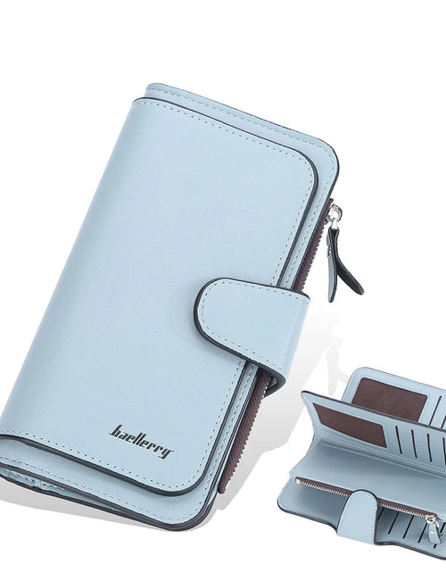 Load image into Gallery viewer, Large Capacity Women Long Leather Wallet
