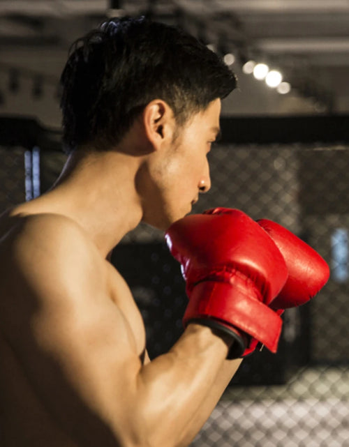 Load image into Gallery viewer, Adult Children Professional Boxing Training Glove Elastic Boxing Muay Thai Sanda Fighting Glove For Men And Women Kick PU Karate
