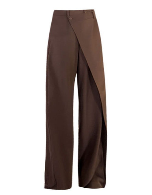 Load image into Gallery viewer, Irregular Wide-leg Pants Ins Fashion Loose Trousers Women&#39;s Clothing
