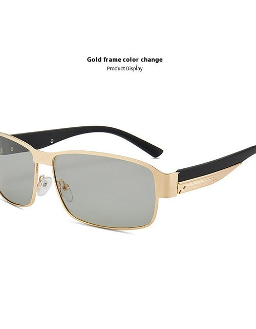 Load image into Gallery viewer, Men&#39;s Retro Metal Polarized Sunglasses
