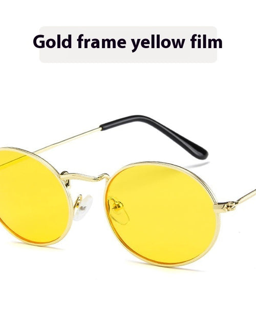 Load image into Gallery viewer, Sun Protection Trend Retro Oval Sun Glasses
