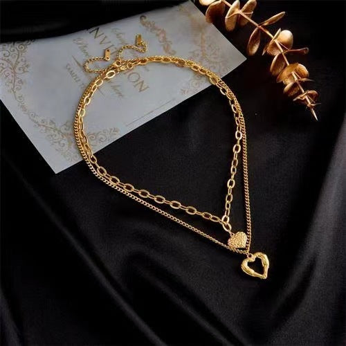Cargar imagen en el visor de la galería, Titanium Steel Angel Wings Love Necklace

