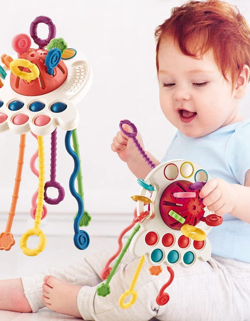 Load image into Gallery viewer, Baby&#39;s Funny Finger Puff Toy Can Be Pressed
