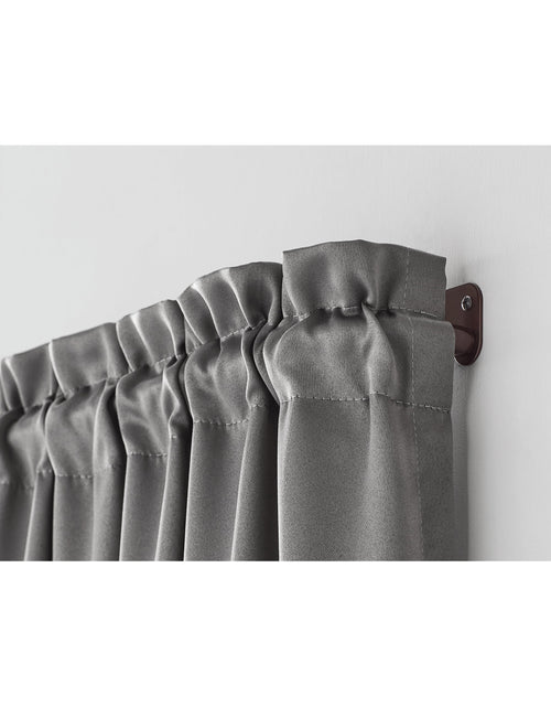 Load image into Gallery viewer, 3/4&quot; Diameter Bronze Room Darkening Wrap around Curtain Rod, 30&quot;-84”
