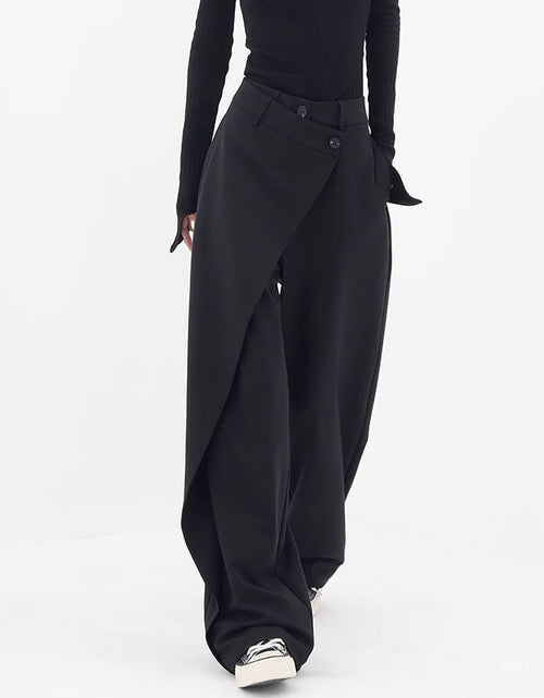 Load image into Gallery viewer, Irregular Wide-leg Pants Ins Fashion Loose Trousers Women&#39;s Clothing
