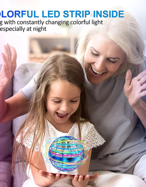 Cargar imagen en el visor de la galería, Flying Orb Ball Kids Cool Toys for Boys Girls 6-12 Years 2024 Upgraded Mini Drone
