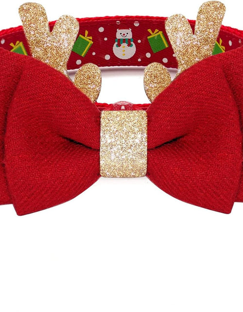 Cargar imagen en el visor de la galería, Dog Collar with Removable Bowtie Dog Collars Adjustable Dog Collar for Small Medium Large Dogs
