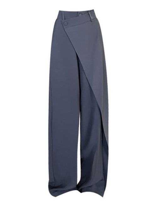 Load image into Gallery viewer, Irregular Wide-leg Pants Ins Fashion Loose Trousers Women&#39;s Clothing
