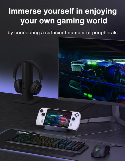 Load image into Gallery viewer, 8-In-1 Docking Station for Valve Steam Deck OLED/ASUS ROG Ally/Lenovo Legion Go/
