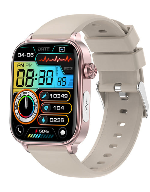 Load image into Gallery viewer, New ET570 Smart Watch Bluetooth Calling ECG ECG Function Non-invasive Blood Glucose Real Blood Oxygen Bracelet
