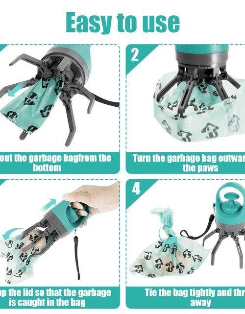 Cargar imagen en el visor de la galería, Pet Toilet Portable Outdoor Garbage Bag, Dog Toilet Six Claw Shovel Fecal Dispenser
