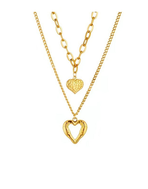 Cargar imagen en el visor de la galería, Titanium Steel Angel Wings Love Necklace
