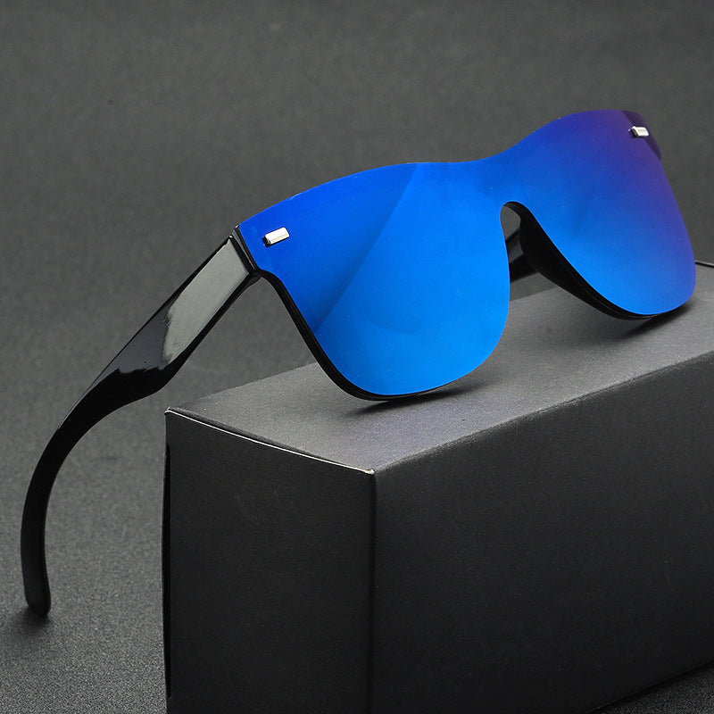 Sun Glasses Men's Colorful Reflective Windshield