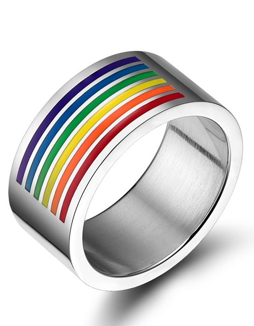 Load image into Gallery viewer, Cycolinks Pride Rainbow Unisex Ring
