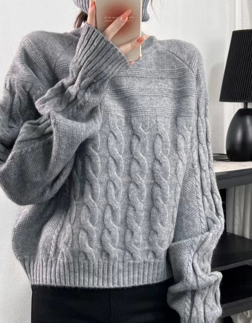 Bild in Galerie-Viewer laden, Idle Style Damen Schlankmachendes Stricktop
