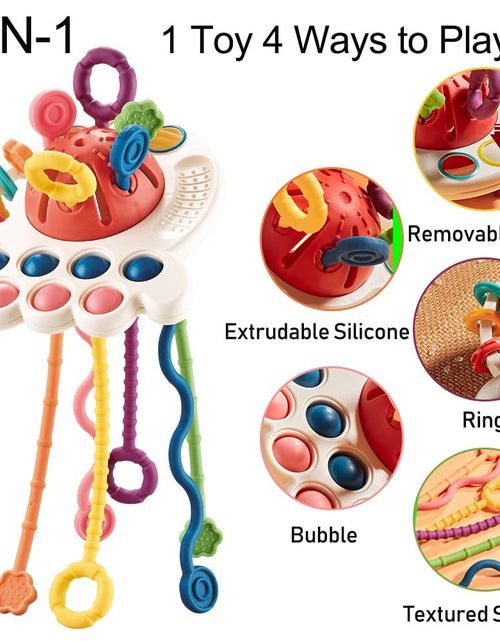 Load image into Gallery viewer, Baby&#39;s Funny Finger Puff Toy Can Be Pressed
