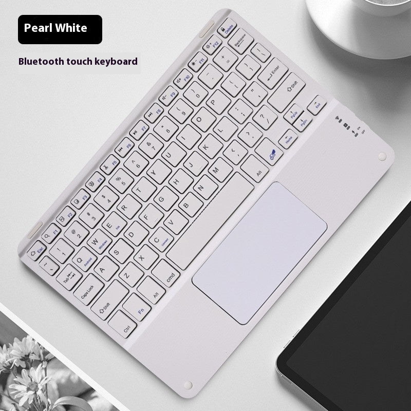 Square Touch Bluetooth Wireless Charging Keyboard