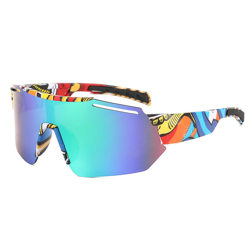Fashionable Design Big Frame Outdoor Cycling Glasses
