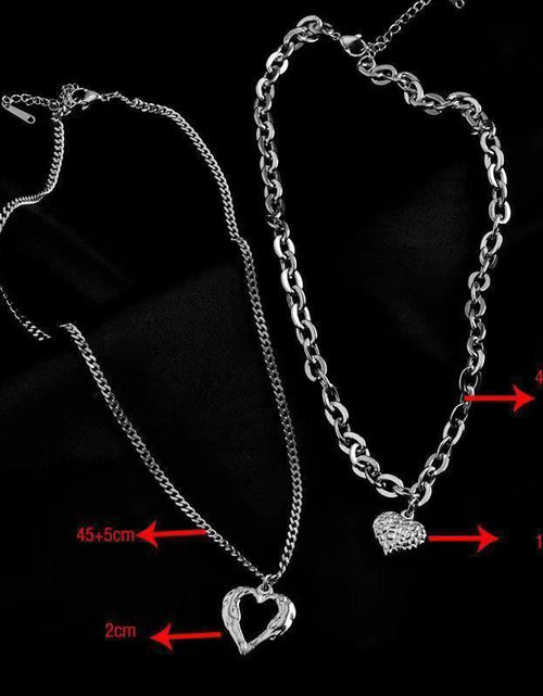 Cargar imagen en el visor de la galería, Titanium Steel Angel Wings Love Necklace
