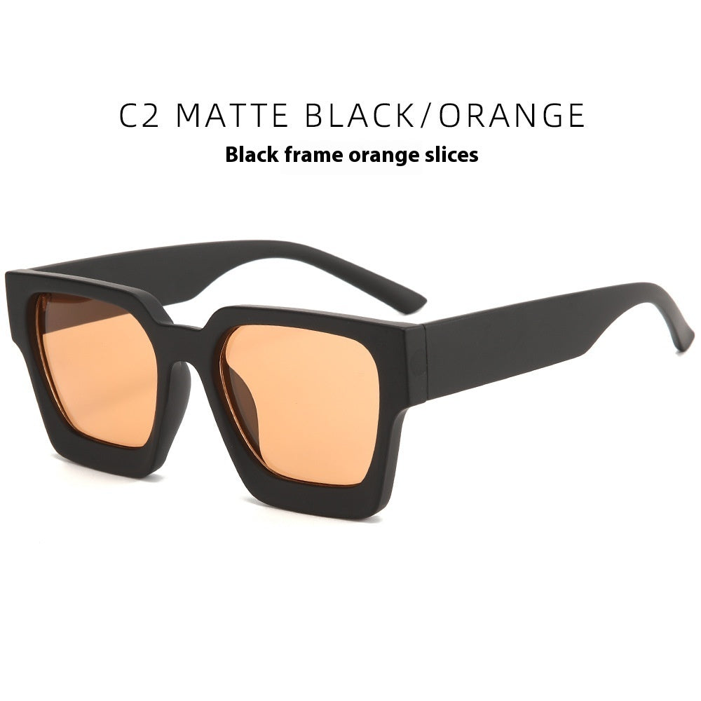 Gafas de sol con montura grande y protección UV
